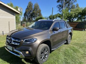 Barras de techo Mercedes x 250